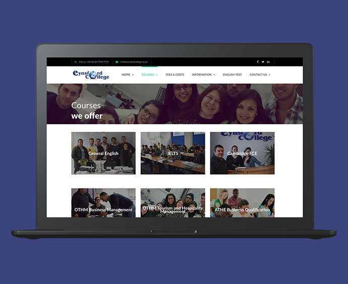 College Website Design | C Factory